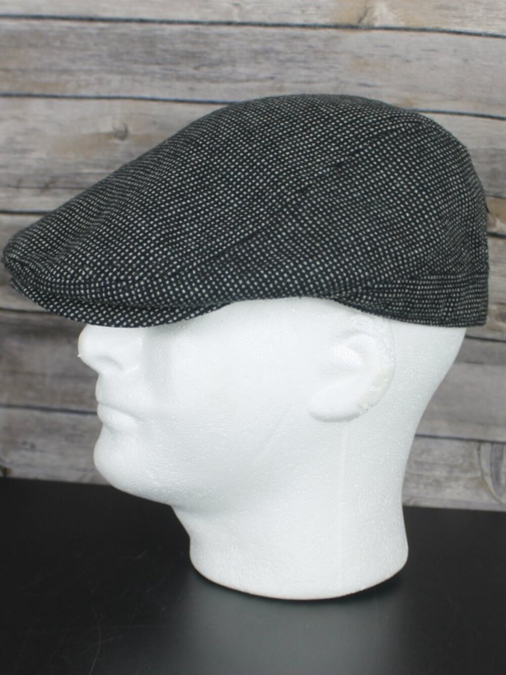 Urban Pipeline Men's L/XL Charcoal Heather Grey Flat Cap Ivy Gatsby Driving Hat
